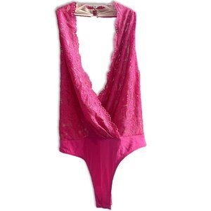 Pink Lace Body Suit